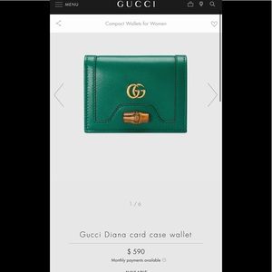 Green Gucci Wallet